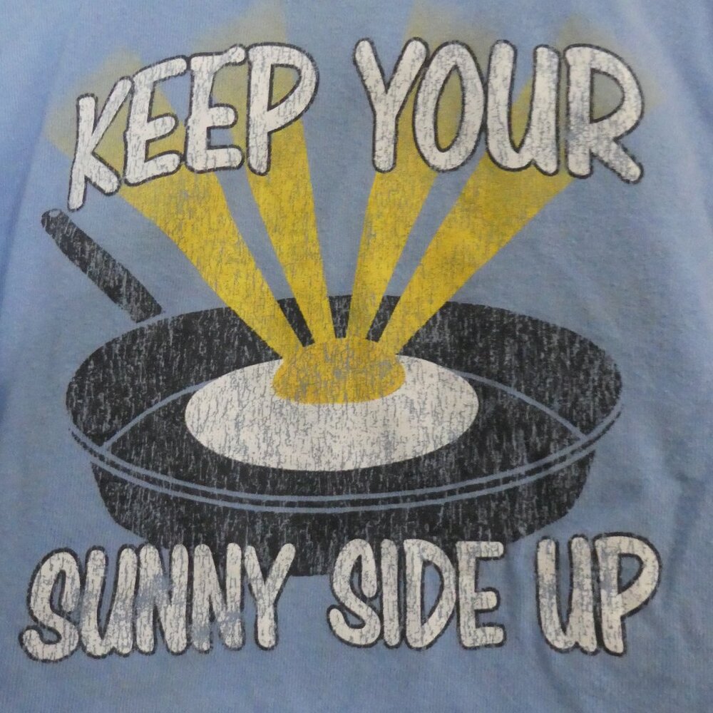 CHILDREN'S PLACE T-Shirt | size 3T | Light Blue Keep Your Sunny Side Up Tee
